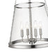 Pendant Z-Lite 341P18-PN Polished Nickel Prescott 4 Light Pendant Z-Lite