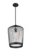 Pendant Z-Lite 342P13-MB Matte Black Lido 1 Light Pendant Z-Lite