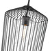 Pendant Z-Lite 342P13-MB Matte Black Lido 1 Light Pendant Z-Lite
