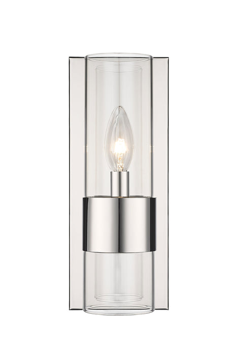Wall Sconce Z-Lite 343-1S-PN Polished Nickel Lawson 1 Light Wall Sconce Z-Lite