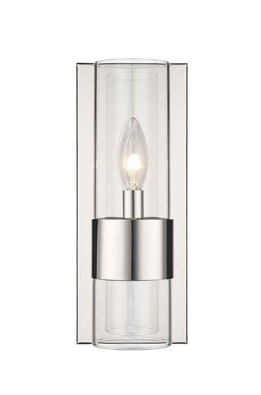 Wall Sconce Z-Lite 343-1S-PN Polished Nickel Lawson 1 Light Wall Sconce Z-Lite