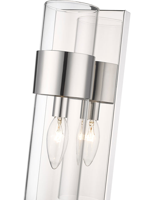 Wall Sconce Z-Lite 343-1S-PN Polished Nickel Lawson 1 Light Wall Sconce Z-Lite