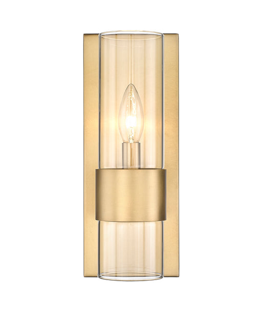 Wall Sconce Z-Lite 343-1S-RB Rubbed Brass Lawson 1 Light Wall Sconce Z-Lite
