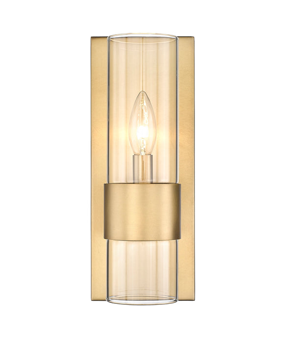 Wall Sconce Z-Lite 343-1S-RB Rubbed Brass Lawson 1 Light Wall Sconce Z-Lite