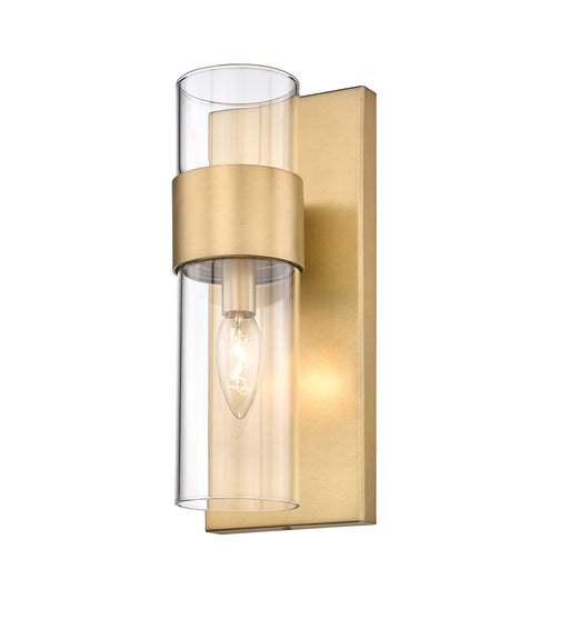Wall Sconce Z-Lite 343-1S-RB Rubbed Brass Lawson 1 Light Wall Sconce Z-Lite