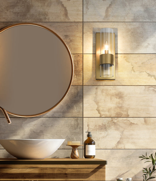 Wall Sconce Z-Lite 343-1S-RB Rubbed Brass Lawson 1 Light Wall Sconce Z-Lite