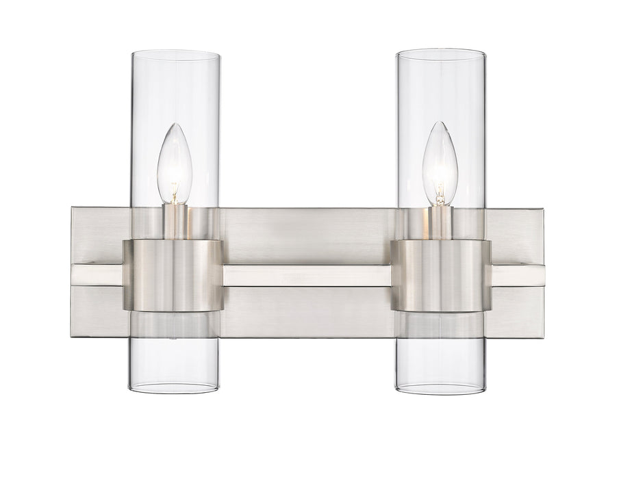 Vanity Z-Lite 343-2V-BN Brushed Nickel Lawson 2 Light Vanity Z-Lite