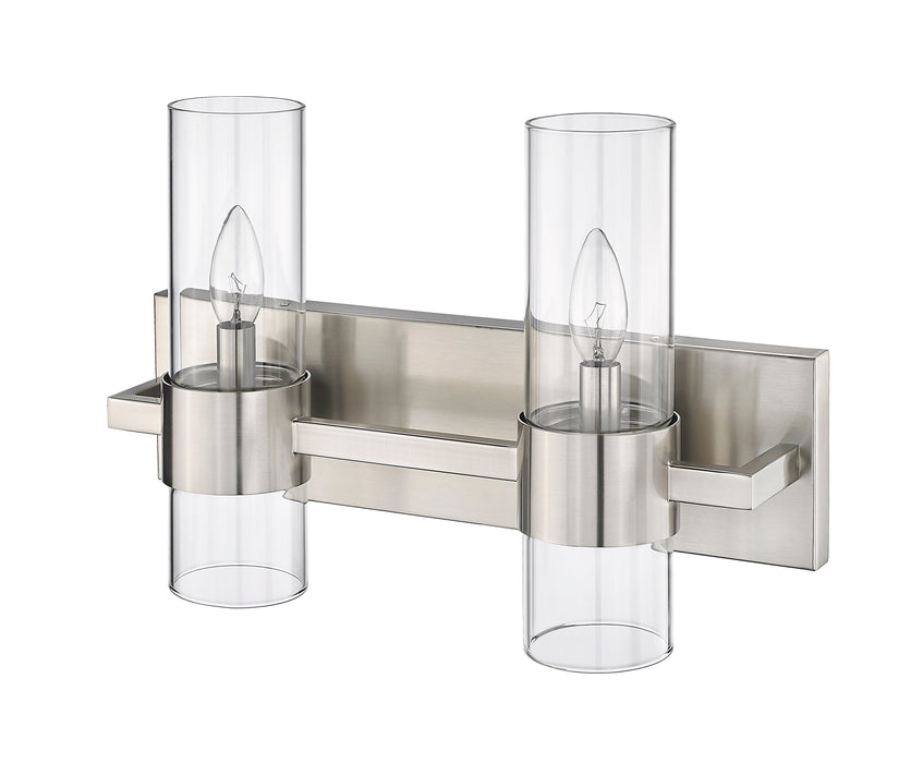 Vanity Z-Lite 343-2V-BN Brushed Nickel Lawson 2 Light Vanity Z-Lite