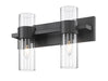 Vanity Z-Lite 343-2V-MB Matte Black Lawson 2 Light Vanity Z-Lite