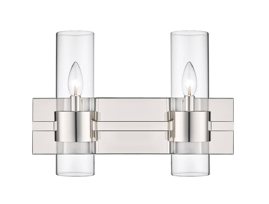 Vanity Z-Lite 343-2V-PN Polished Nickel Lawson 2 Light Vanity Z-Lite