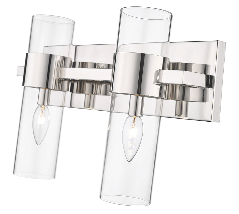 Vanity Z-Lite 343-2V-PN Polished Nickel Lawson 2 Light Vanity Z-Lite