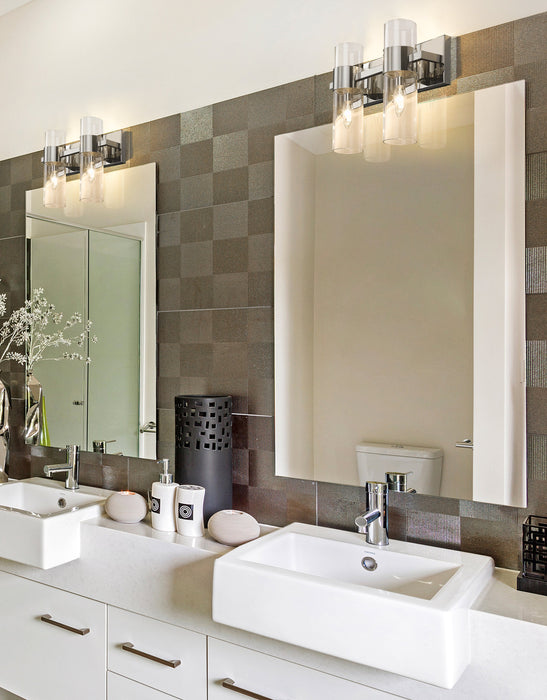 Vanity Z-Lite 343-2V-PN Polished Nickel Lawson 2 Light Vanity Z-Lite