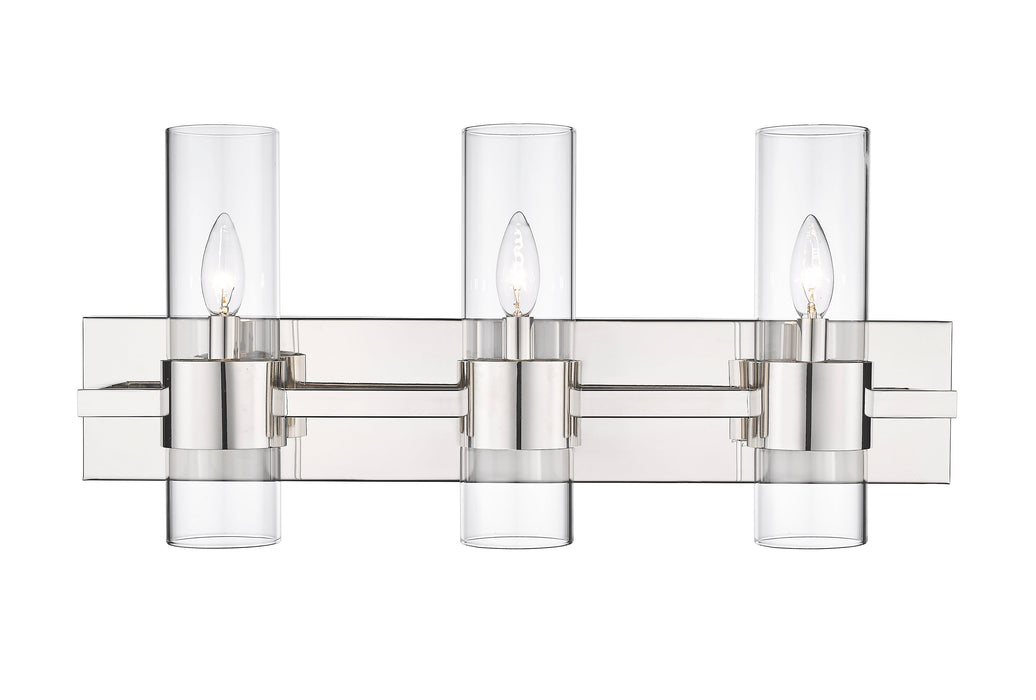 Vanity Z-Lite 343-3V-PN Polished Nickel Lawson 3 Light Vanity Z-Lite
