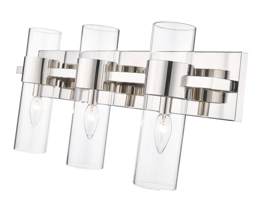 Vanity Z-Lite 343-3V-PN Polished Nickel Lawson 3 Light Vanity Z-Lite