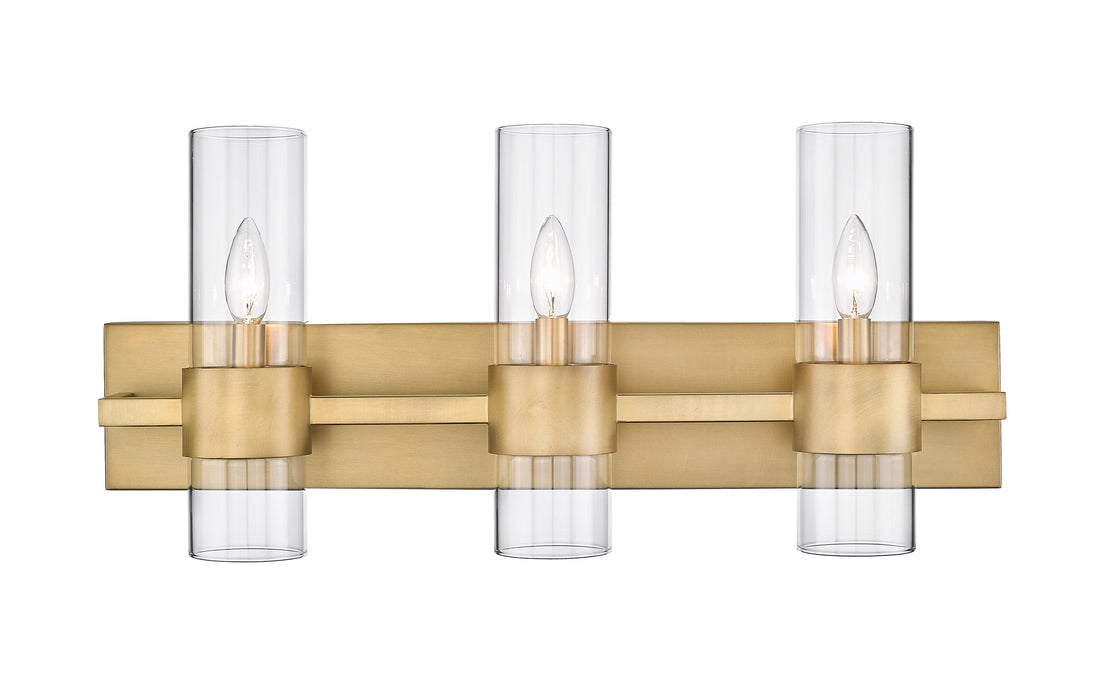 Vanity Z-Lite 343-3V-RB Rubbed Brass Lawson 3 Light Vanity Z-Lite