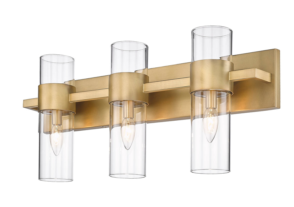 Vanity Z-Lite 343-3V-RB Rubbed Brass Lawson 3 Light Vanity Z-Lite