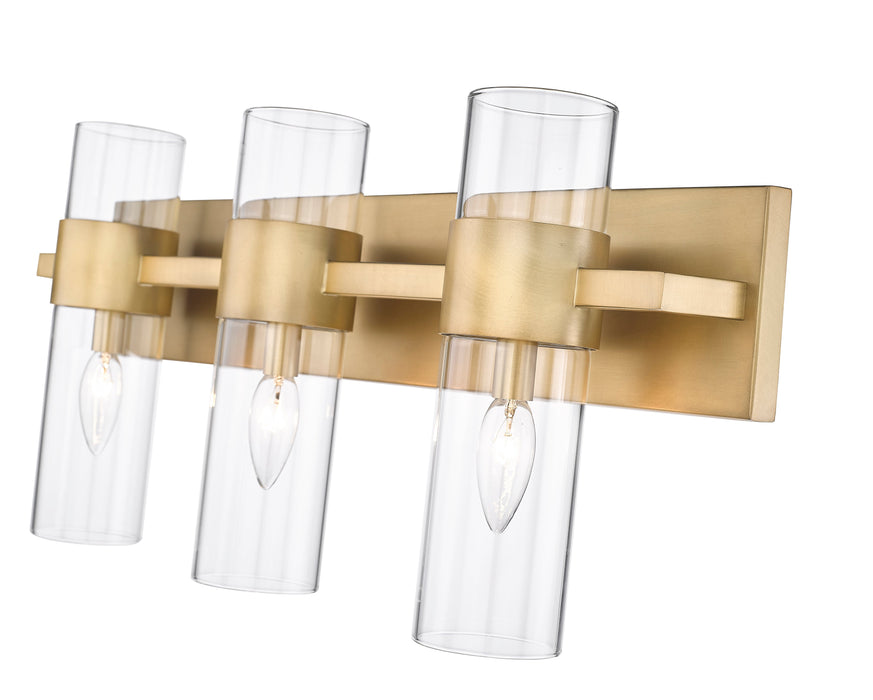 Vanity Z-Lite 343-3V-RB Rubbed Brass Lawson 3 Light Vanity Z-Lite