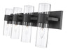 Vanity Z-Lite 343-4V-MB Matte Black Lawson 4 Light Vanity Z-Lite