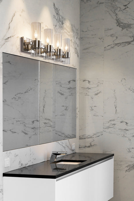 Vanity Z-Lite 343-4V-PN Polished Nickel Lawson 4 Light Vanity Z-Lite