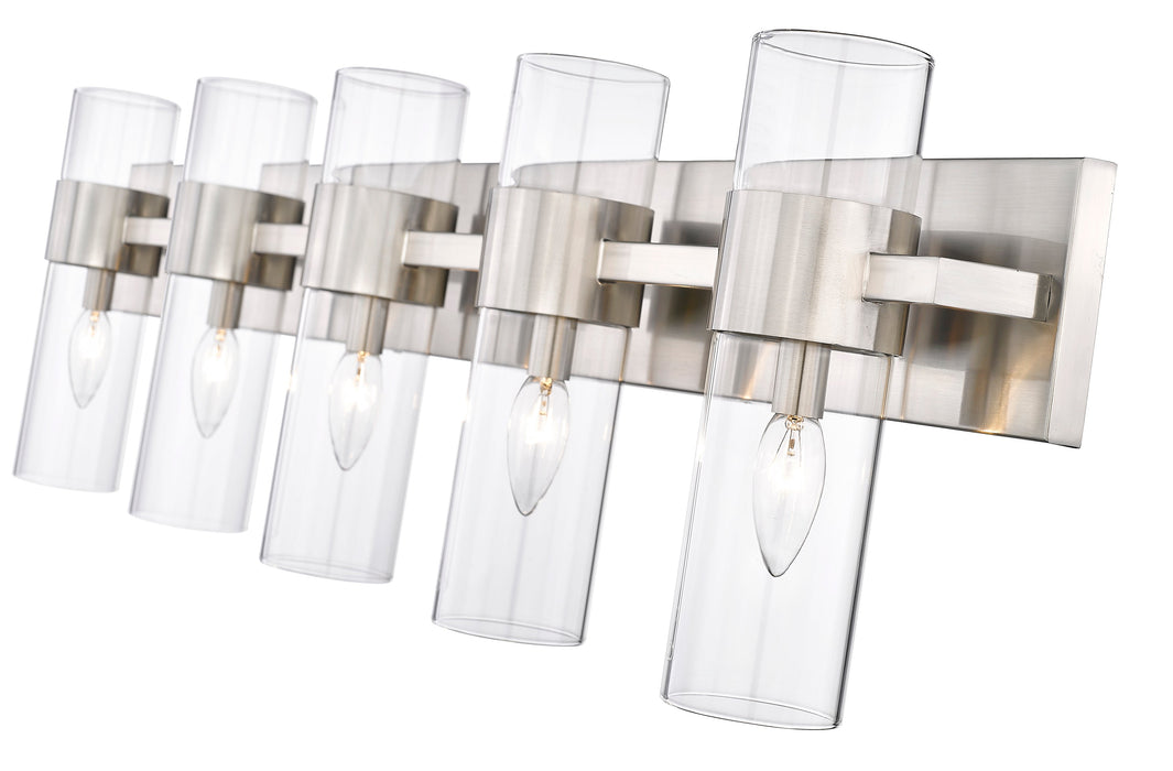 Vanity Z-Lite 343-5V-BN Brushed Nickel Lawson 5 Light Vanity Z-Lite
