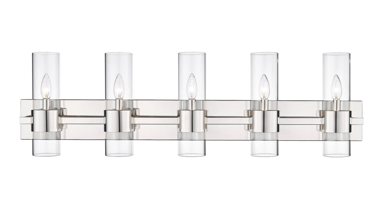 Vanity Z-Lite 343-5V-PN Polished Nickel Lawson 5 Light Vanity Z-Lite