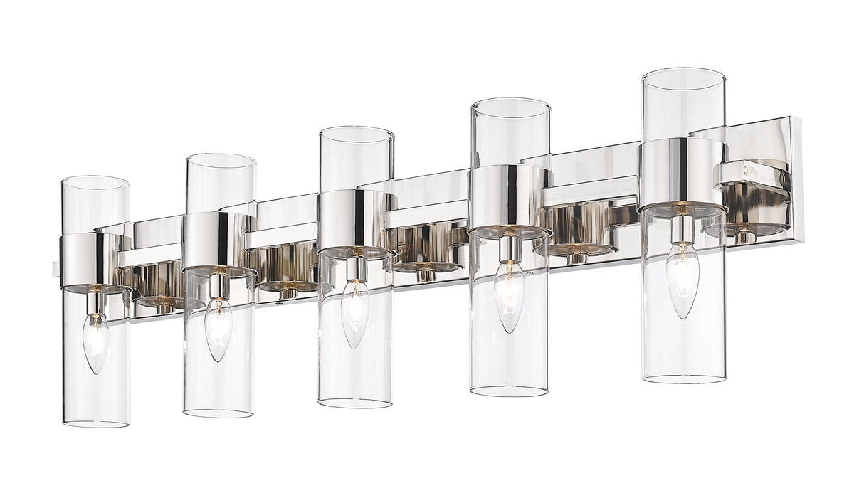 Vanity Z-Lite 343-5V-PN Polished Nickel Lawson 5 Light Vanity Z-Lite