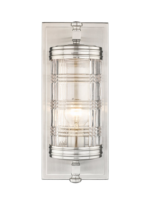 Wall Sconce Z-Lite 344-1S-BN Brushed Nickel Archer 1 Light Wall Sconce Z-Lite