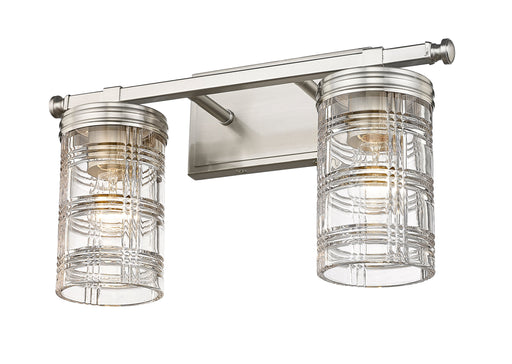 Vanity Z-Lite 344-2V-BN Brushed Nickel Archer 2 Light Vanity Z-Lite