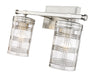 Vanity Z-Lite 344-2V-BN Brushed Nickel Archer 2 Light Vanity Z-Lite