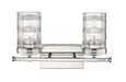 Vanity Z-Lite 344-2V-PN Polished Nickel Archer 2 Light Vanity Z-Lite