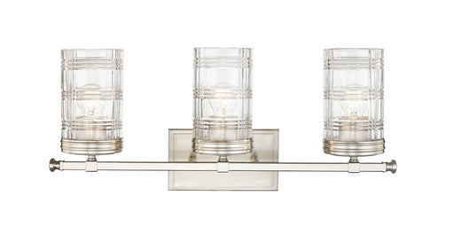 Vanity Z-Lite 344-3V-BN Brushed Nickel Archer 3 Light Vanity Z-Lite