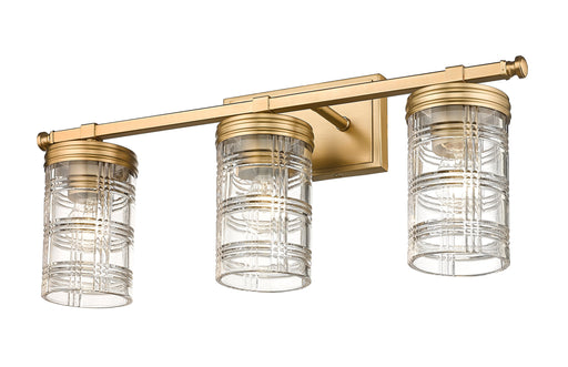 Vanity Z-Lite 344-3V-HG Heirloom Gold Archer 3 Light Vanity Z-Lite