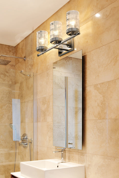 Vanity Z-Lite 344-3V-PN Polished Nickel Archer 3 Light Vanity Z-Lite