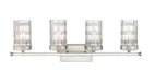 Vanity Z-Lite 344-4V-BN Brushed Nickel Archer 4 Light Vanity Z-Lite