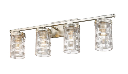 Vanity Z-Lite 344-4V-BN Brushed Nickel Archer 4 Light Vanity Z-Lite