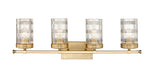 Vanity Z-Lite 344-4V-HG Heirloom Gold Archer 4 Light Vanity Z-Lite