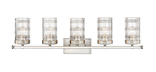 Vanity Z-Lite 344-5V-BN Brushed Nickel Archer 5 Light Vanity Z-Lite