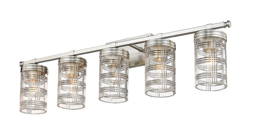 Vanity Z-Lite 344-5V-BN Brushed Nickel Archer 5 Light Vanity Z-Lite