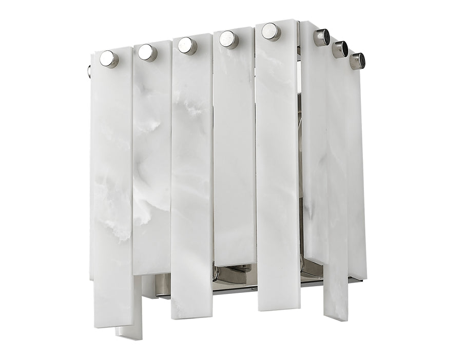 Wall Sconce Z-Lite 345-2S-PN Polished Nickel Viviana 2 Light Wall Sconce Z-Lite