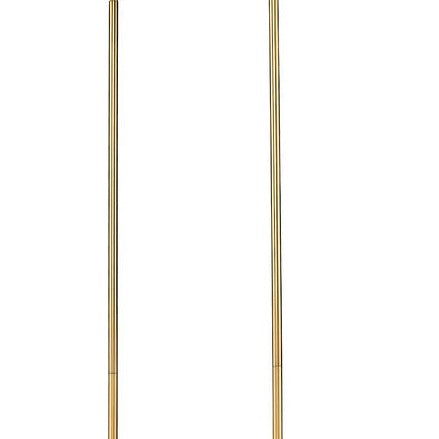  VROD6-15.2RB 6 inch Down Rod for Viviana Chandelier in Rubbed Brass LightStoreUSA