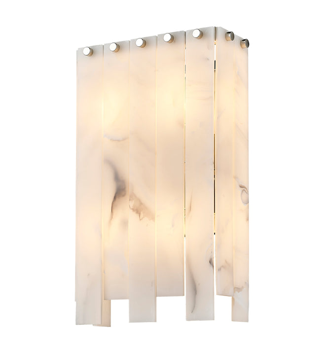 Wall Sconce Z-Lite 345-4S-PN Polished Nickel Viviana 4 Light Wall Sconce Z-Lite