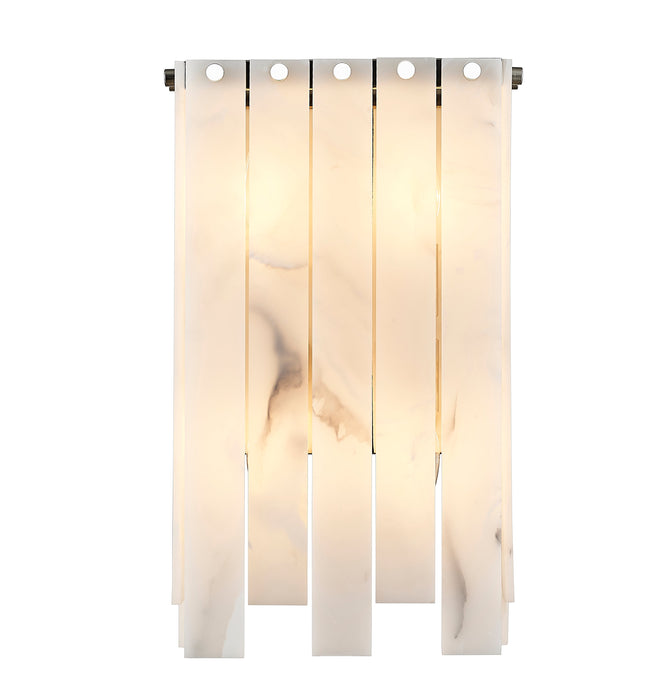 Wall Sconce Z-Lite 345-4S-PN Polished Nickel Viviana 4 Light Wall Sconce Z-Lite