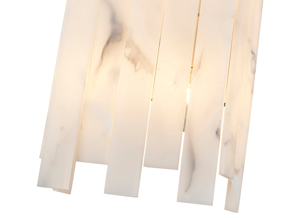 Wall Sconce Z-Lite 345-4S-PN Polished Nickel Viviana 4 Light Wall Sconce Z-Lite