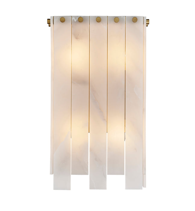 Wall Sconce Z-Lite 345-4S-RB Rubbed Brass Viviana 4 Light Wall Sconce Z-Lite