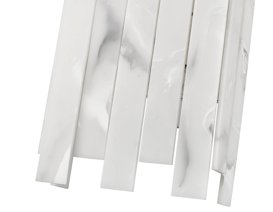 Wall Sconce Z-Lite 345-4S-RB Rubbed Brass Viviana 4 Light Wall Sconce Z-Lite