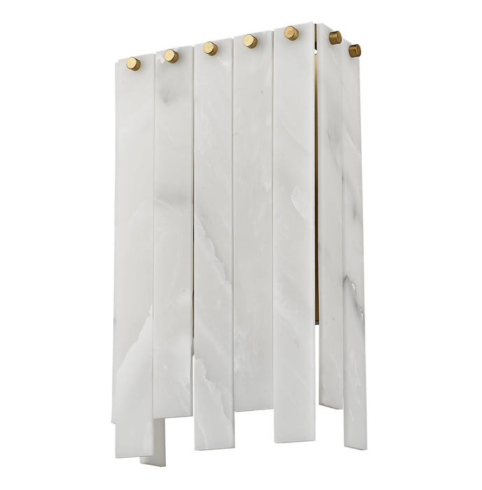 Wall Sconce Z-Lite 345-4S-RB Rubbed Brass Viviana 4 Light Wall Sconce Z-Lite