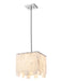 Pendant Z-Lite 345P12-PN Polished Nickel Viviana 1 Light Pendant Z-Lite