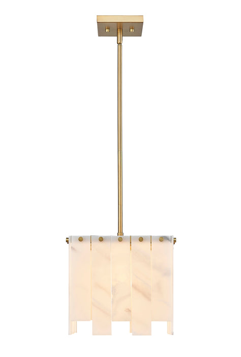 Pendant Z-Lite 345P12-RB Rubbed Brass Viviana 1 Light Pendant Z-Lite