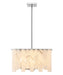 Chandelier Z-Lite 345P20-PN Polished Nickel Viviana 8 Light Chandelier Z-Lite