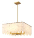 Chandelier Z-Lite 345P26-RB Rubbed Brass Viviana 8 Light Chandelier Z-Lite